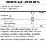 Fullife Nutrition, BCAA W6B, Suplemento alimentar, 120 Cápsulas rígidas • 30 Doses - Imagem 2