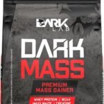 Hipercalórico Dark Mass Dark Lab, 3kg, Baunilha, Ganho de Massa